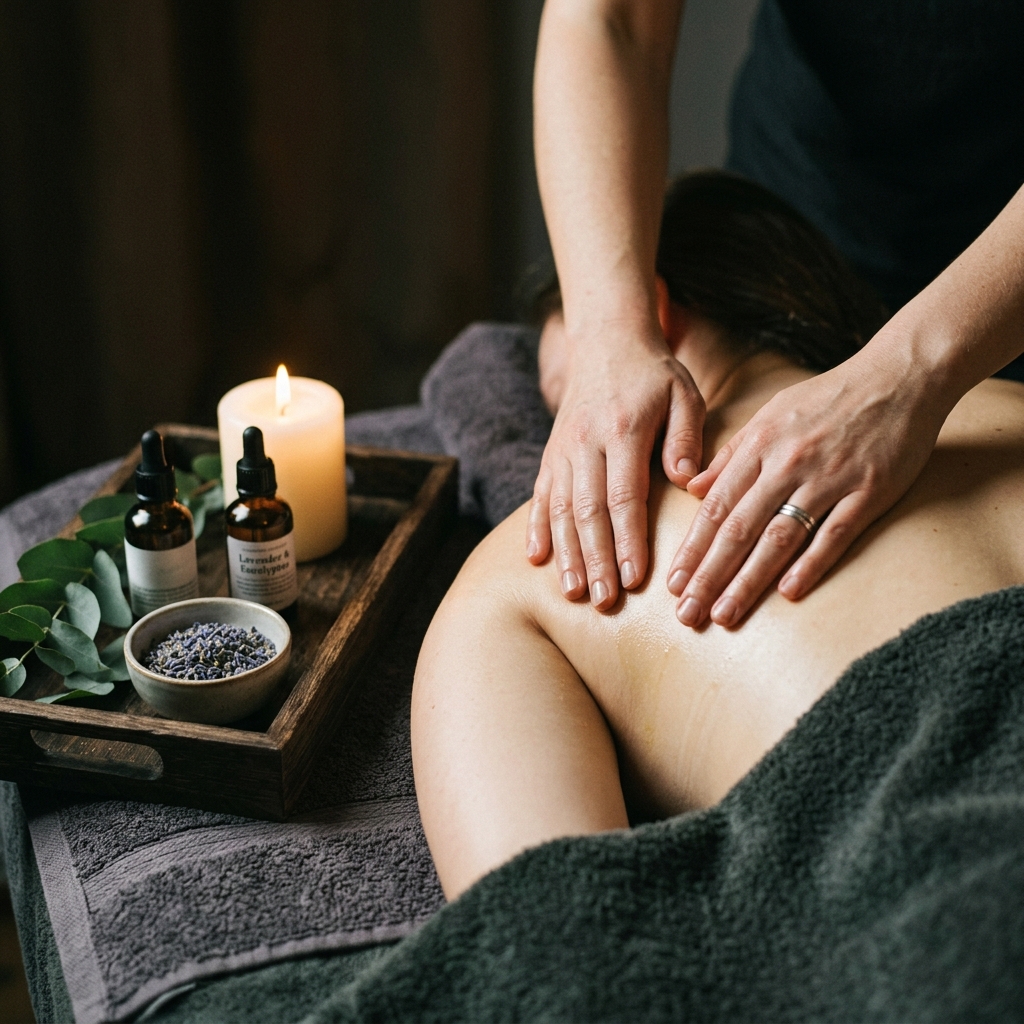Relaxačná aromamasáž: Dokonalé spojenie dotyku, vône a hĺbkovej regenerácie